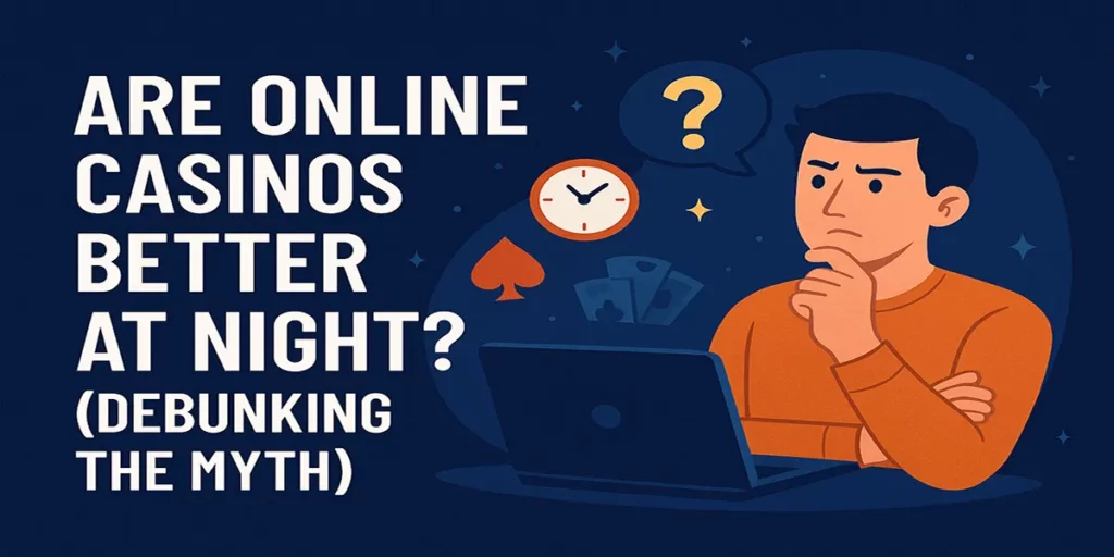 Play online casino at night is only a myth