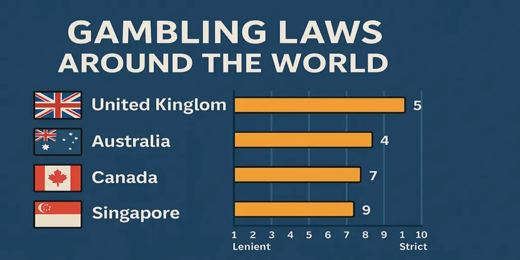Gambling strict regulation chart
