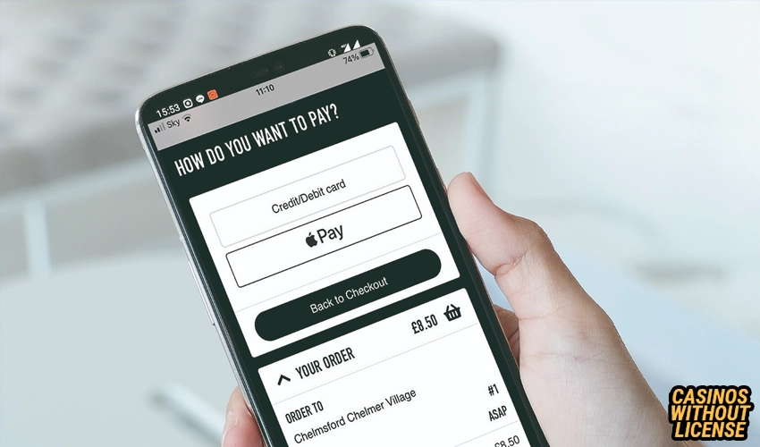 Deposit and withdraw with apple pay