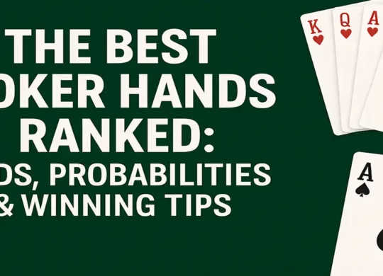 The Best Poker Hands Ranked