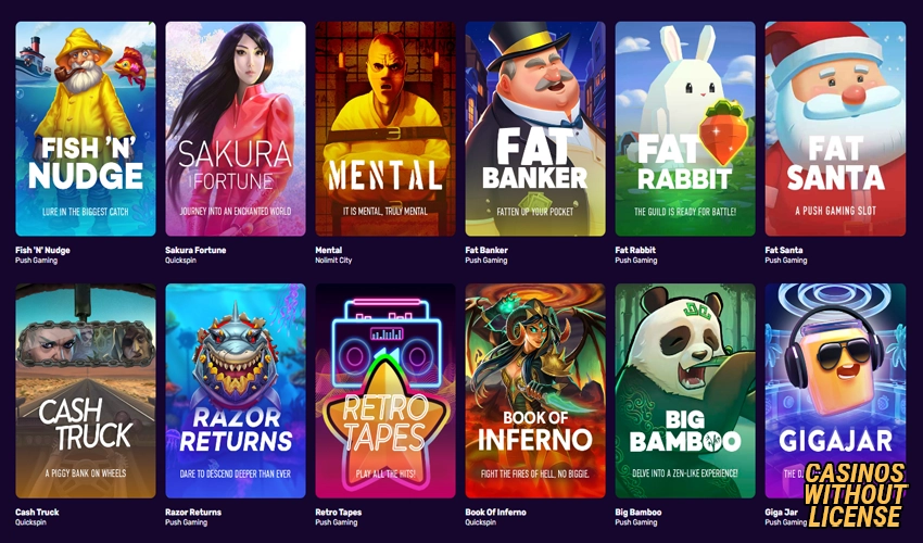 casino games at neonvegas casino 