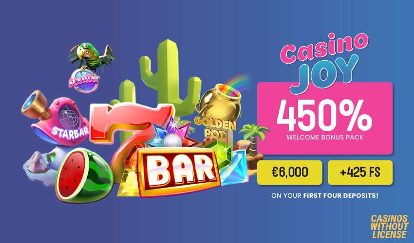 Review of Bonuses at Casino Joy