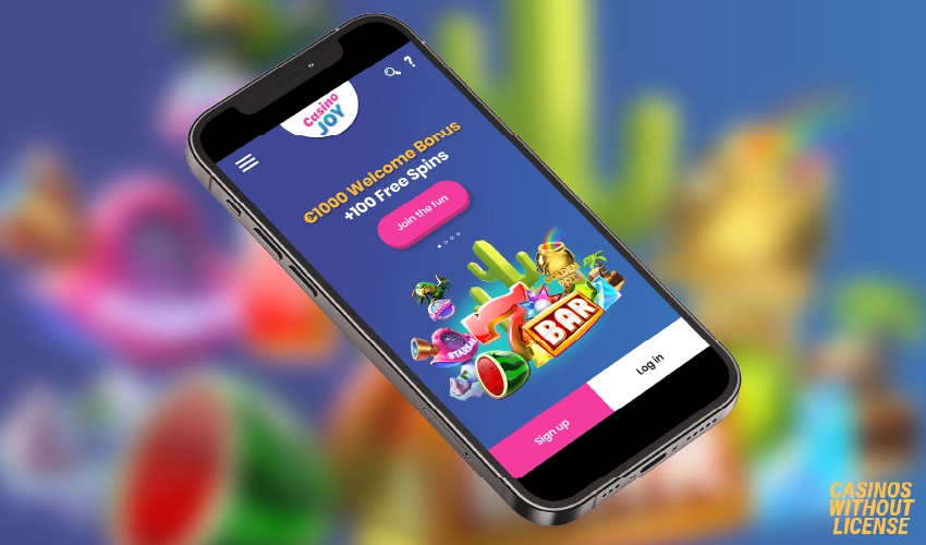 Sign Up at Casino Joy Now to Get the Welcome Bonus