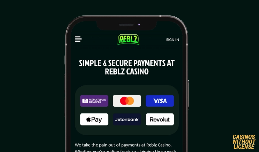 How Reliable are Reblz Casino Payment Methods