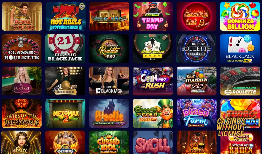 LyraBet Casino Games Review 